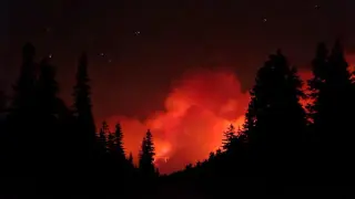 Grasshopper Fire Expands to 54,000+ Acres, Just 23% Contained as It Moves Toward Highway 35