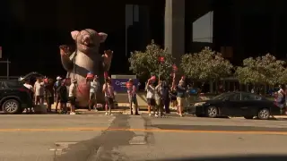 PECO strike heads into second day as assault allegations surface