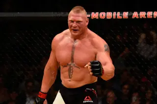 Overeem Salutes Brock Lesnar as WWE Chapter Closes at 49