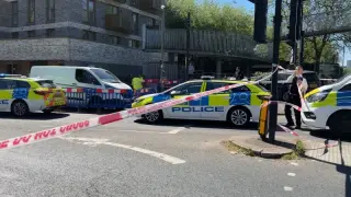 Two stabbed in north London as antisemitic attacks surge, local watch group says