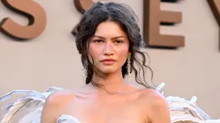 Zendaya Glows Subtly at Odyssey Premiere
