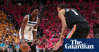 Edwards Returns, Wolves Edge Spurs as Knicks Dominate in East Semis