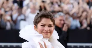 Zendaya Recycles Custom Louis Vuitton Bolero for Paris Fashion Week