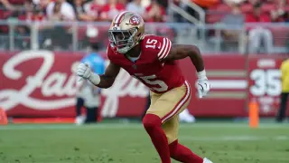 49ers' rookie WR Stribling exits with ankle injury, deepening WR woes vs Rams