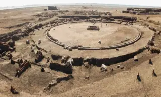 Nile-Linked Circular Temple Unearthed in Egypt’s Pelusium