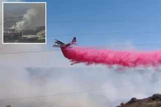 Rapid Sorrento Valley brush fire drives evacuations in San Diego