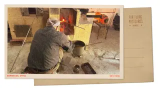 Damascus Glassblower Maintains Centuries-Old Craft Amid Post-War Economic Strain