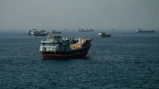 U.S. Hinders Ship’s Bid to Breach Iran Blockade with Missile-Engine Strike