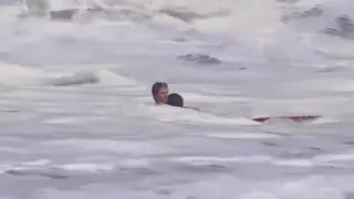 Teen Lifeguard Defies Monster Surf to Rescue Child in Santa Cruz