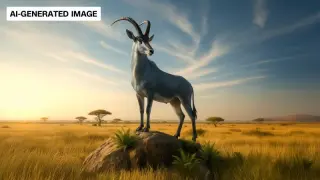 Colossal plots bluebuck revival using a roan surrogate and gene editing