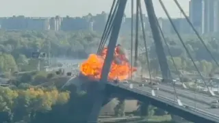 Russian Drone Strikes on Kyiv Bridges Expose Critical Infrastructure Vulnerabilities