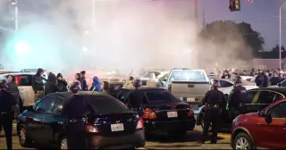 LAPD Breaks Up Harbor Gateway Street Takeover, Impounds About 160 Vehicles