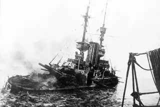 WWI minefields warn against forcing Hormuz by sea