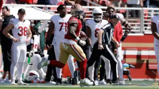 49ers' Evans and Samuel execute 82-yard trick play against Cardinals