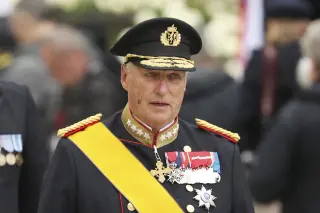 Queen Mette-Marit Steps Out as Harald V's Coffin Reaches Palace Chapel