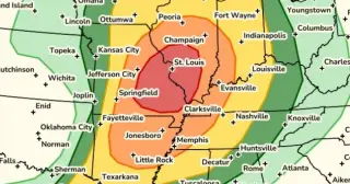 St. Louis Braces for Severe Storms as Threat Level Reaches 4 of 5