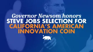 California Unveils Steve Jobs Innovation Coin Ahead of Public Sale