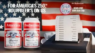 Budweiser Puts a $6 Beer Gift on America’s 250th Birthday