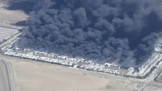 Massive Tracy warehouse fire destroys Medline center as sprinklers fail