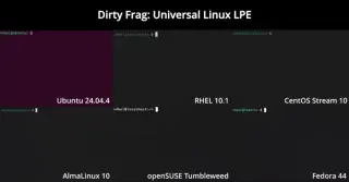 Dirty Frag LPE Chains Two Kernel Flaws to Root Across Major Linux Distros
