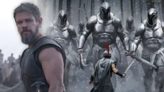 Damon Credits Female Stunt Double With The Odyssey’s ‘Greatest Arms’