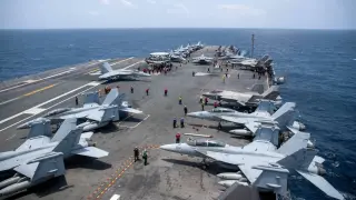 U.S. Third Carrier Deployment and Sanctions Escalate Iran Conflict, Spiking Oil