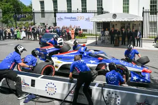 White House Transforms into Freedom 250 Grand Prix Pit Stop