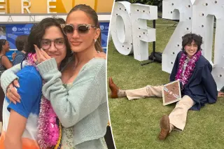 Jennifer Lopez Celebrates Twins’ Graduations as Emme Adopts New Name: Oskar Muñiz
