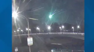 Olympia records second green fireball in a week