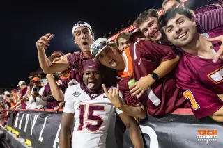 Grunk Leads Hokies Past Maryland, Offense Finds Its Rhythm