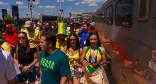 World Cup crowds roll through NYC-area transit with rare smoothness