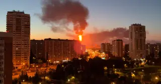 Ukraine launches mass drone barrage on Russia, Moscow hit in what officials call the largest attack