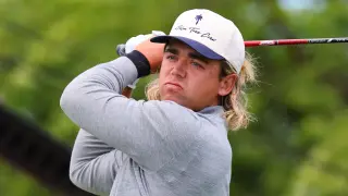 Higgo splits with caddie after late tee time costs two strokes at PGA Championship