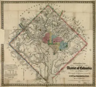 GOP lawmaker bets on 1790 borders to Make D.C. Square Again