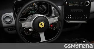 Ferrari Luce Debuts Hole-Punched OLED Cockpit Designed by Jony Ive