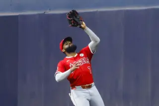 Rockies' Rumfield homers after ball caroms off Jo Adell's head in Anaheim