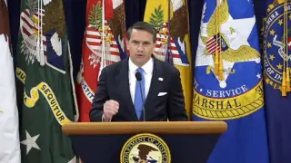 New DOJ Leader Calls for Unity and Integrity in Inaugural Address