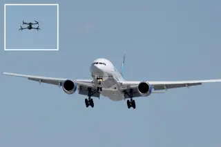 Drone near-miss forces FAA probe after Newark landing