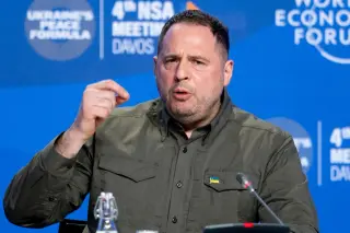 Ukraine Names Yermak as Suspect in Money-Laundering Probe