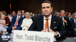 Blanche grilled over Epstein files and Trump ties at confirmation hearing