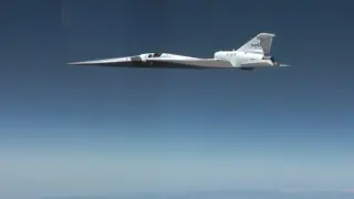 NASA's Quiet-Supersonic X-59 Surpasses Sound Barrier in Landmark Flight