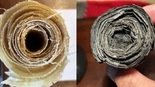 Lead Ink Could Unveil Herculaneum Scrolls, Researchers Test with Fake Scrolls
