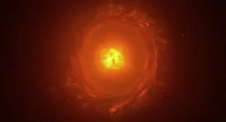 Giant Star WOH G64 Flashes Signs of Impending Explosion