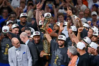 Knicks Clinch Title, Brushing NBA History With Finals MVP Brunson
