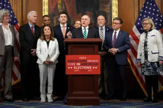 GOP splits stall Trump-backed election overhaul on mail voting