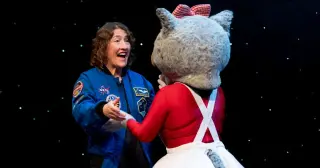 Christina Koch Returns to NC State for 'Around the Moon and Pack Again' Campus Visit