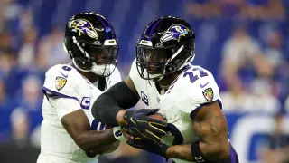 Henry, Jackson Spark Ravens Past Colts in Opener