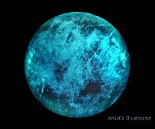 Europa's Dark Side Might Glow Colorfully, Revealing Ocean Clues