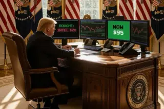 Trump claims billions in stock gains since returning to office