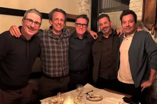 Colbert Hosts a Strike Force Five Reunion on The Late Show